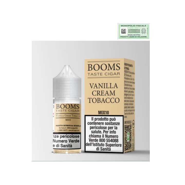 TNT Booms Vanilla Cream Tobacco MIX10