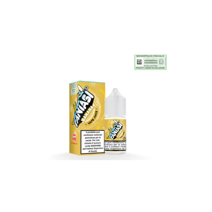 MINI SHOT - BANANA ICE - FANTASI VAPE 10+10ML