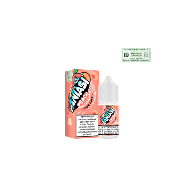 MINI SHOT - PEACH ICE - FANTASI VAPE 10+10ML