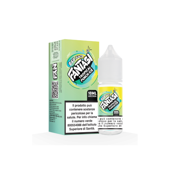 AROMA CONCENTRATO - TROPICAL PUNCH ICE - FANTASI VAPE 10ML
