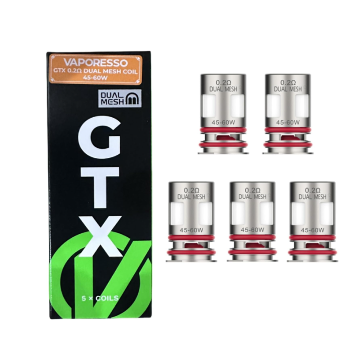 Vaporesso Resistenza GTX Mesh 0.2 ohm (5 pezzi)