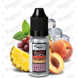 VAPURI' - RED SUNSET -  MINISHOT 10+10ML