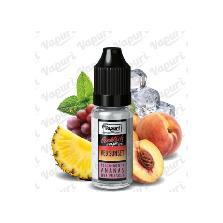 VAPURI' - RED SUNSET -  MINISHOT 10+10ML