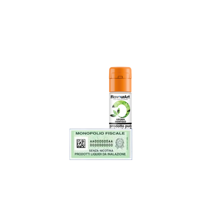 AROMA CONCENTRATO MENTOLO - FLAVOURART 10ML