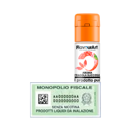 AROMA CONCENTRATO FRAGOLA SUCCOSA - FLAVOURART 10ML