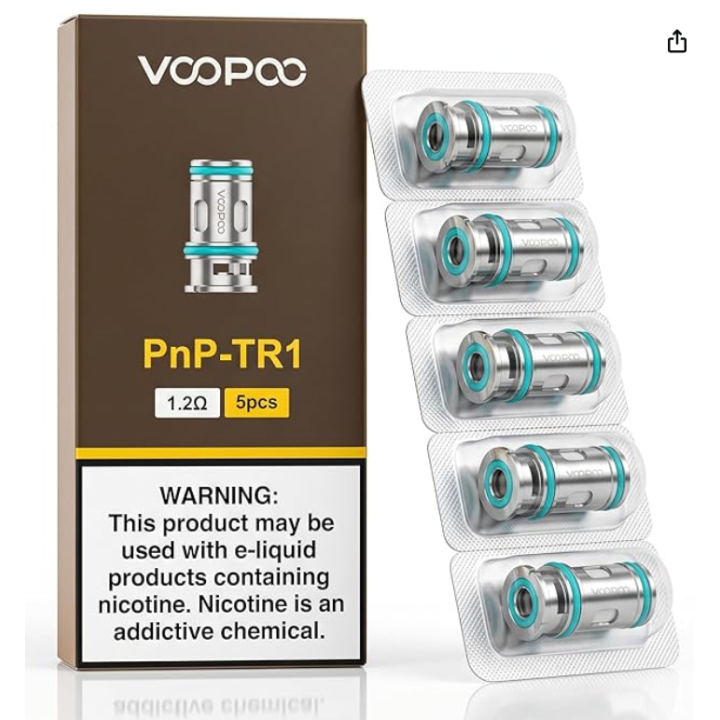 Voopoo Resistenza PnP TR1 1,2ohm (5 pezzi)
