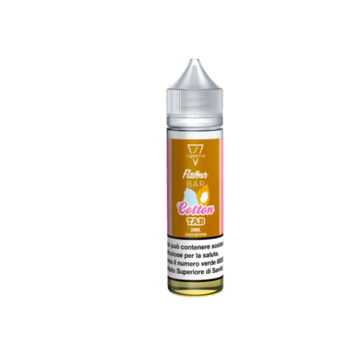 AROMA SHOT SERIES - FLAVOUR BAR - COTTON TAB - SUPREM-E - 20 IN 60 ML