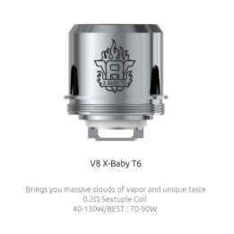 3PZ COIL PER TFV8 X BABY T6 - SMOK