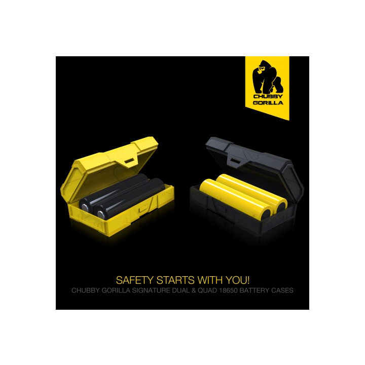 DUAL 18650 BATTERY CASE
