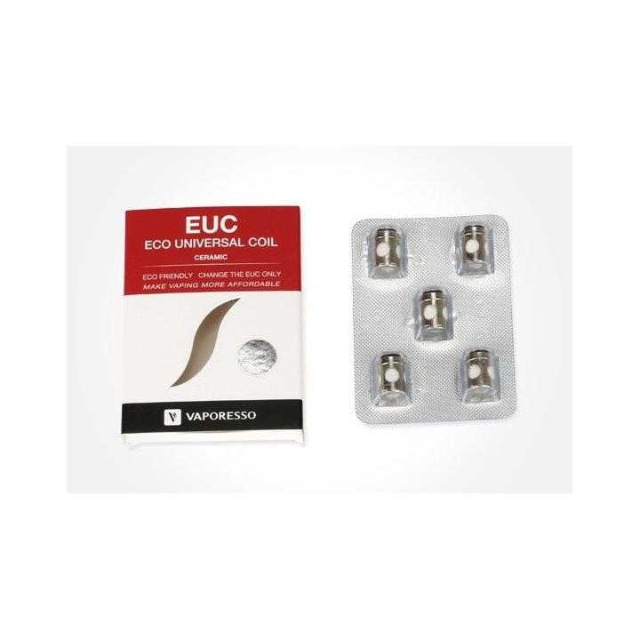 5 PZ EUC COIL - CERAMIC SS316L 0.30 OHM - VAPORESSO
