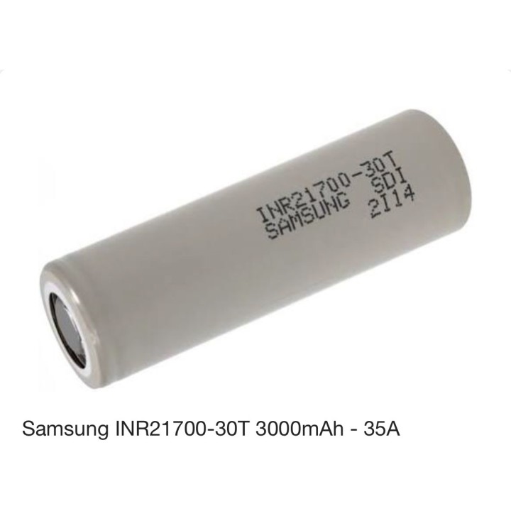 SAMSUNG 21700 30 T 3000 MAH 35 A