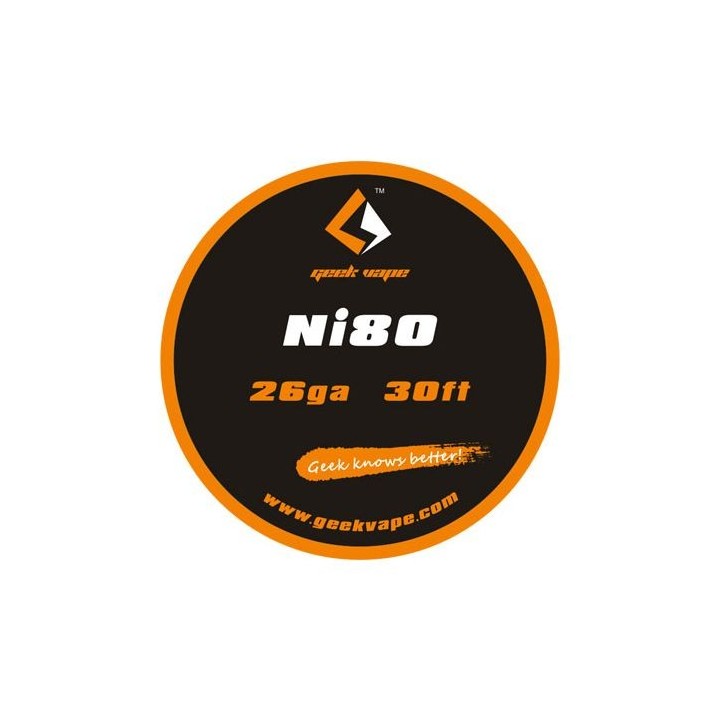 WIRE NI80 26GA (10 M) - GEEK VAPE