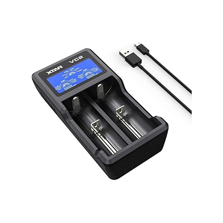 Xtar Caricabatterie VC2