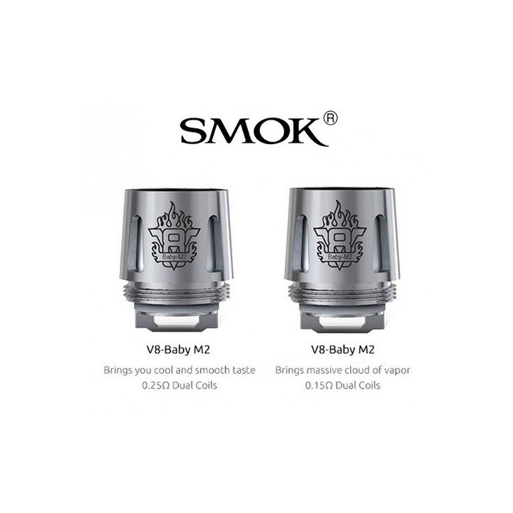 5PZ COIL M2 PER TFV8 BABY - SMOK - 0.15