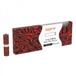 Aspire Filtro Vilter Red Lava (10 pezzi)